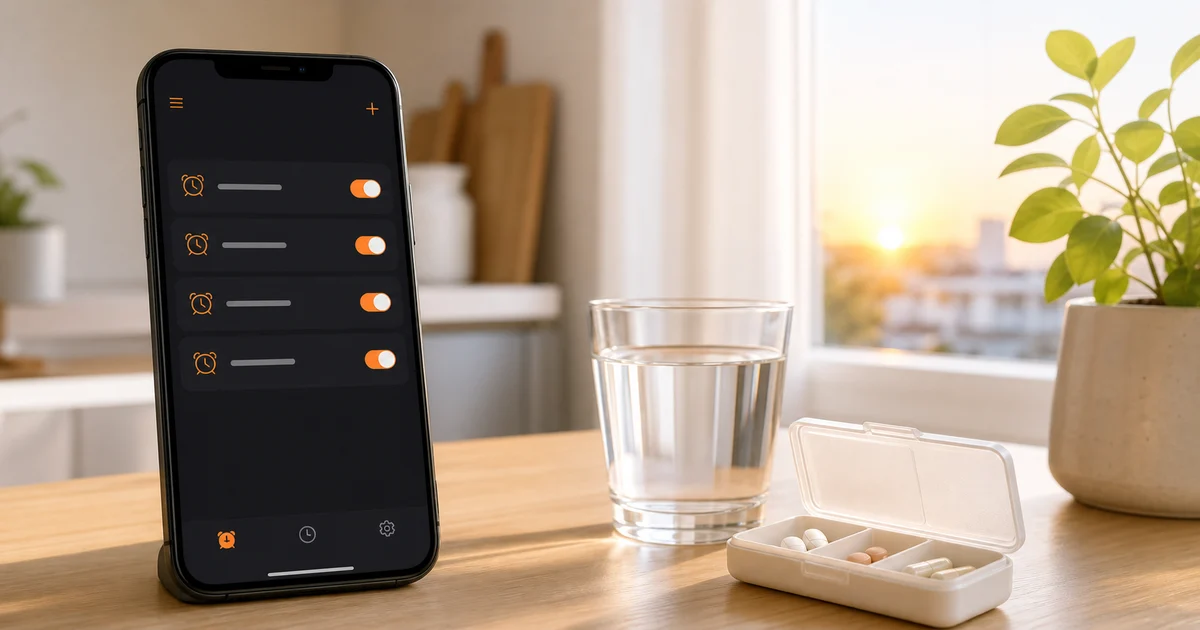 Mezameで朝のリマインド用アラームを作れることを示す記事サムネイル